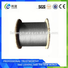 8x19s+Fc Linear Contact Lay Steel Wire Rope